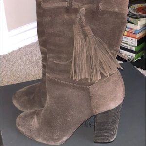 Vince Camuto Shoes - Vince Camuto suede half ankle boots Vince Camuto Shoes - Vince Camuto suede half ankle boots